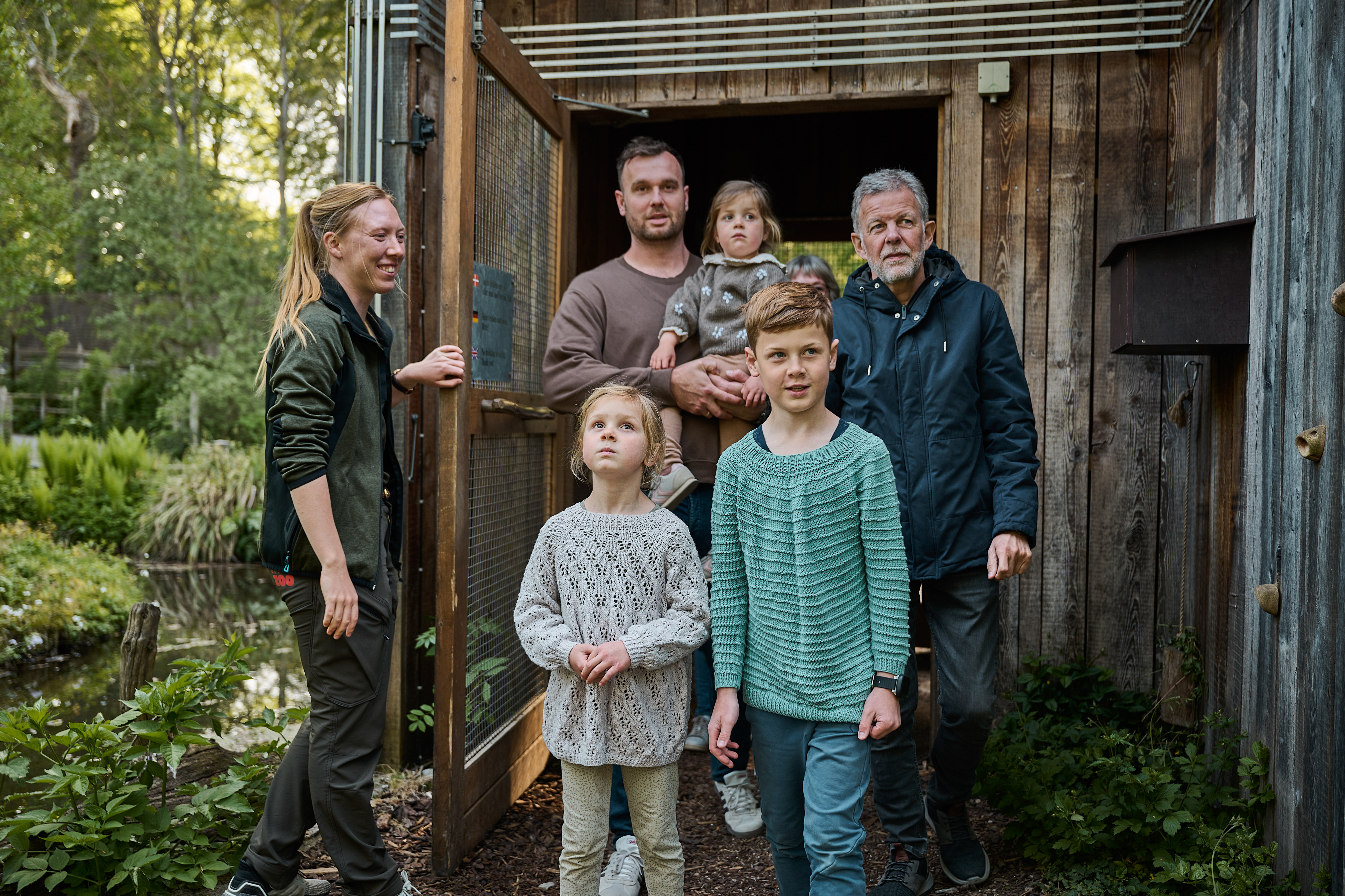 Tag hele familien med på rundvisning i Odense ZOO overnat i shelters på savannen i Camp Kiwara